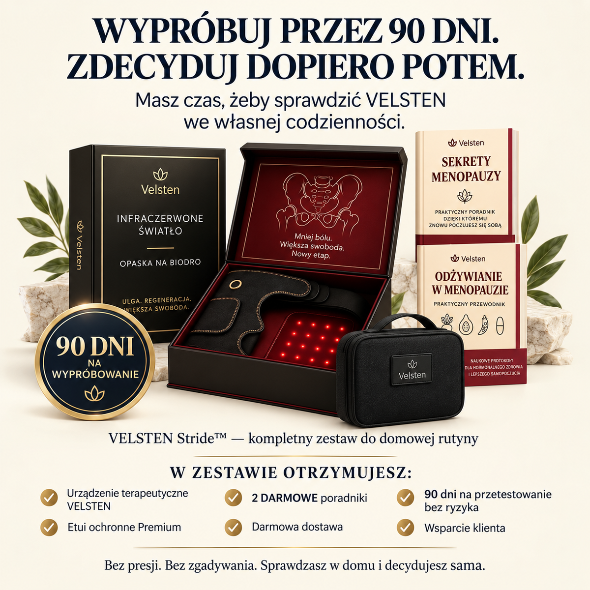 VELSTEN - Domowe wsparcie dla okolicy biodra