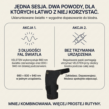 VELSTEN - Domowe wsparcie dla okolicy biodra